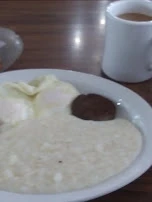Sausage Eggs and Grits